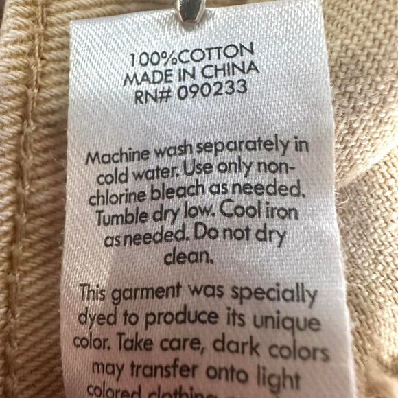 PACSUN Yellow Denim Cargo Mini Skirt Belt Pockets Womens 27 Grunge Y2K 2000s Alt - Picture 7 of 7